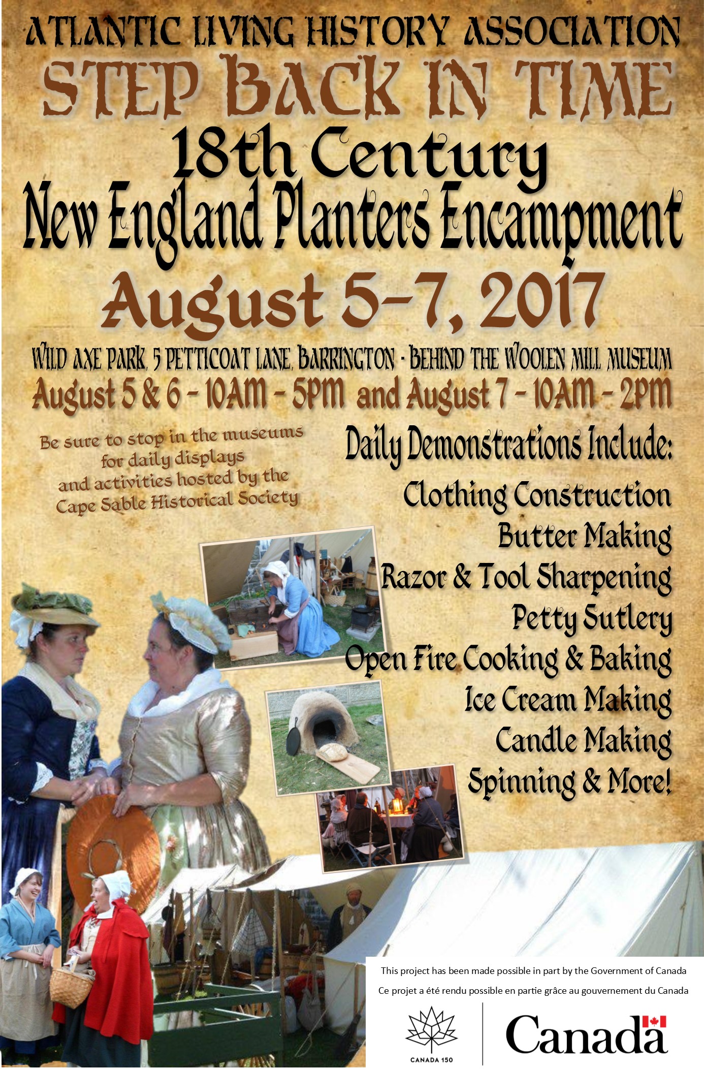 Canada 150 Planters Encampment