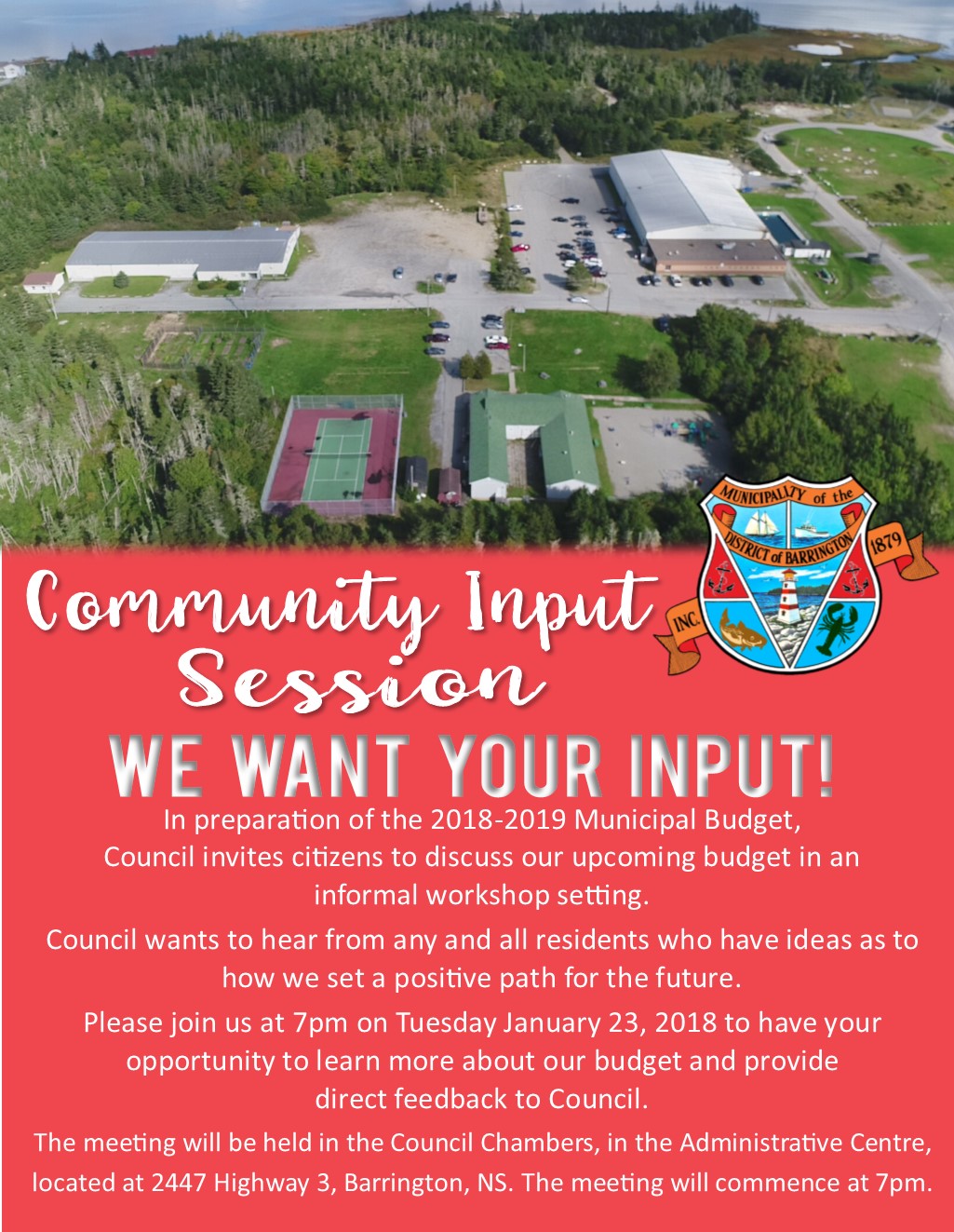 Community Input Session Jan 2018 2